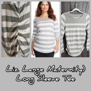 Liz Lange Maternity Long Sleeve Tee